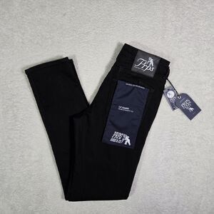 PRPS Le Sabre Jeans Slim Straight Fit Mens 30x34 Japanese Denim Black